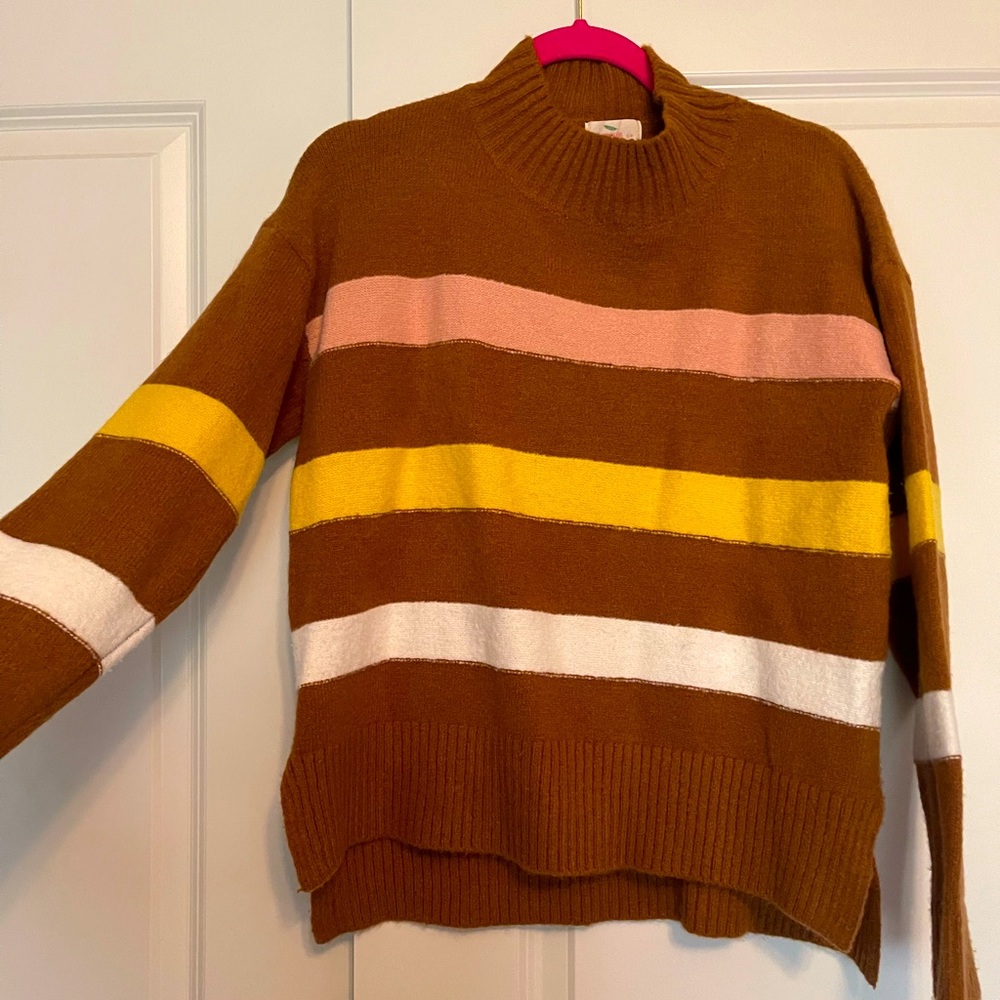 Colorful winter sweater